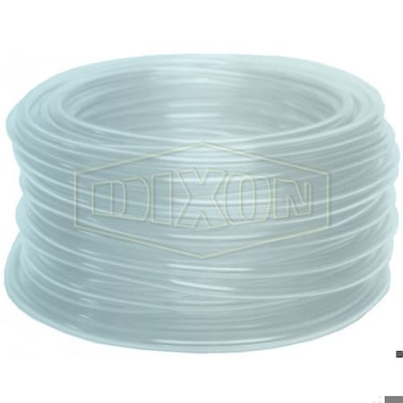 Dixon Domestic Tubing, 3/8 in ID x 3/8 in OD x 100 ft L, PVC, Domestic CL0608
